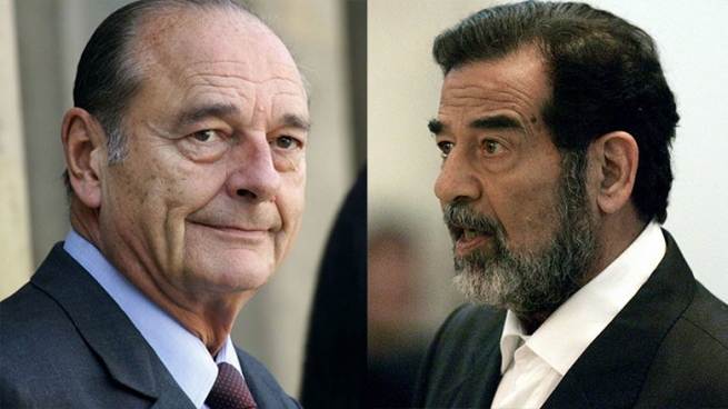 سه‌رۆكی پێشووی هه‌واڵگری به‌ریتانیا په‌یوندییه‌كی ژێر به‌ژێری سه‌دام و شیراك ئاشكرا ده‌كات